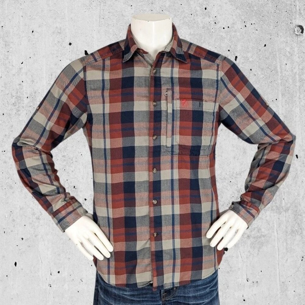 Fjallraven Fjallglim Plaid Shirt Size Small Multi-Color
